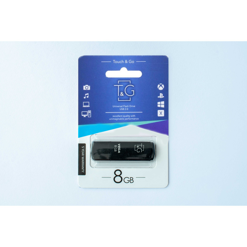 USB флеш T&G 8Gb Vega 121-0