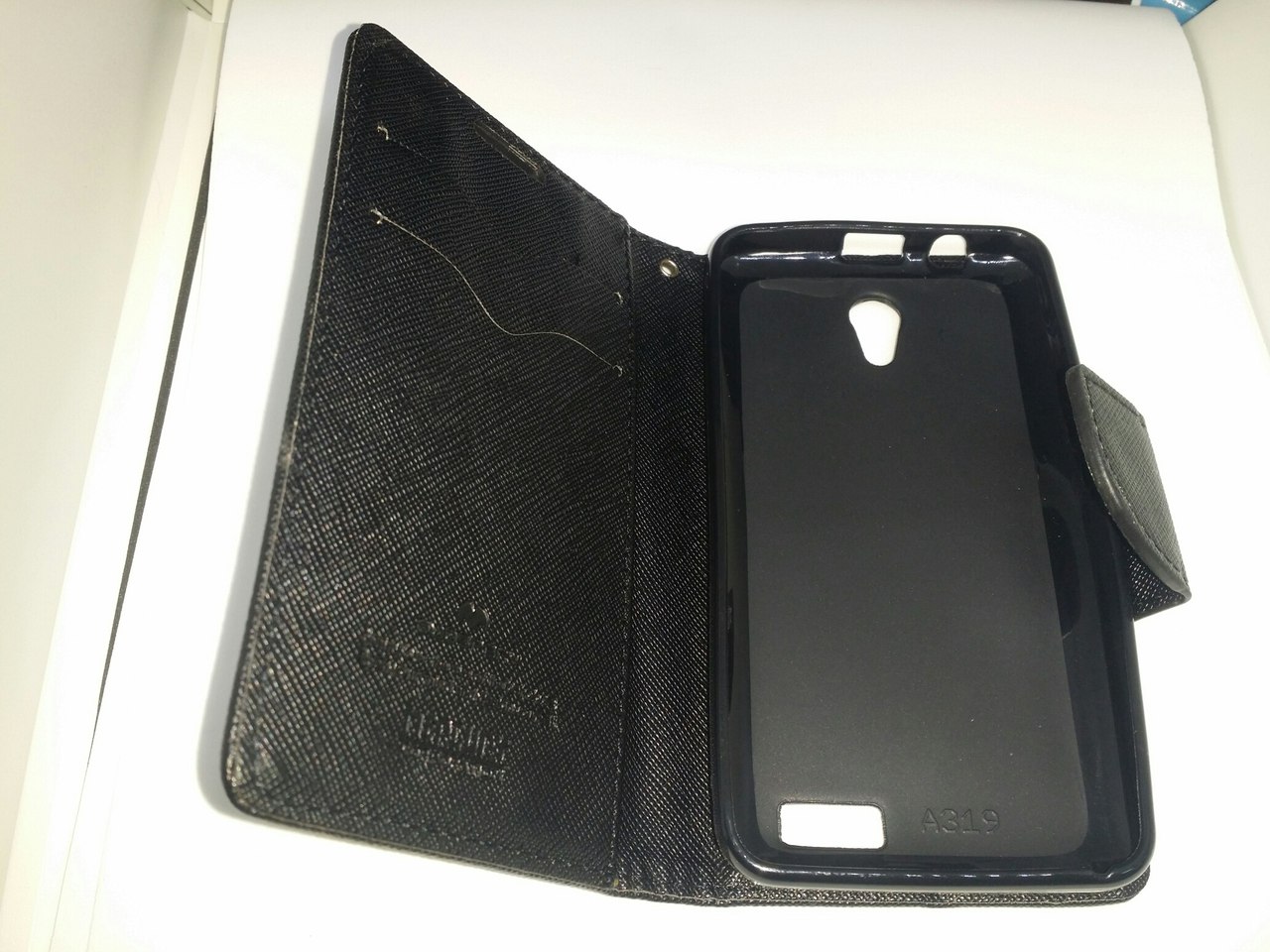 Книжка Goospery для Lenovo A319 чорна-2