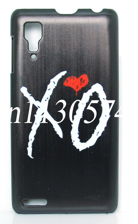 Накладка для Lenovo P780  "XO" (чорний пластик)-0
