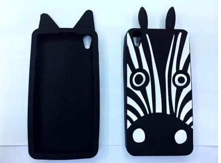 Накладка для Lenovo S850 Зебра 3D-0