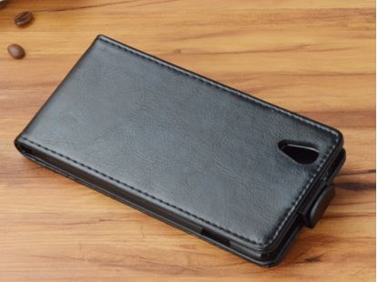 Книжка-фліп для Lenovo Vibe X S960 чорна-1