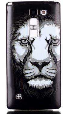 Штурмовік для LG magna "Лев" (чорний силікон)-0