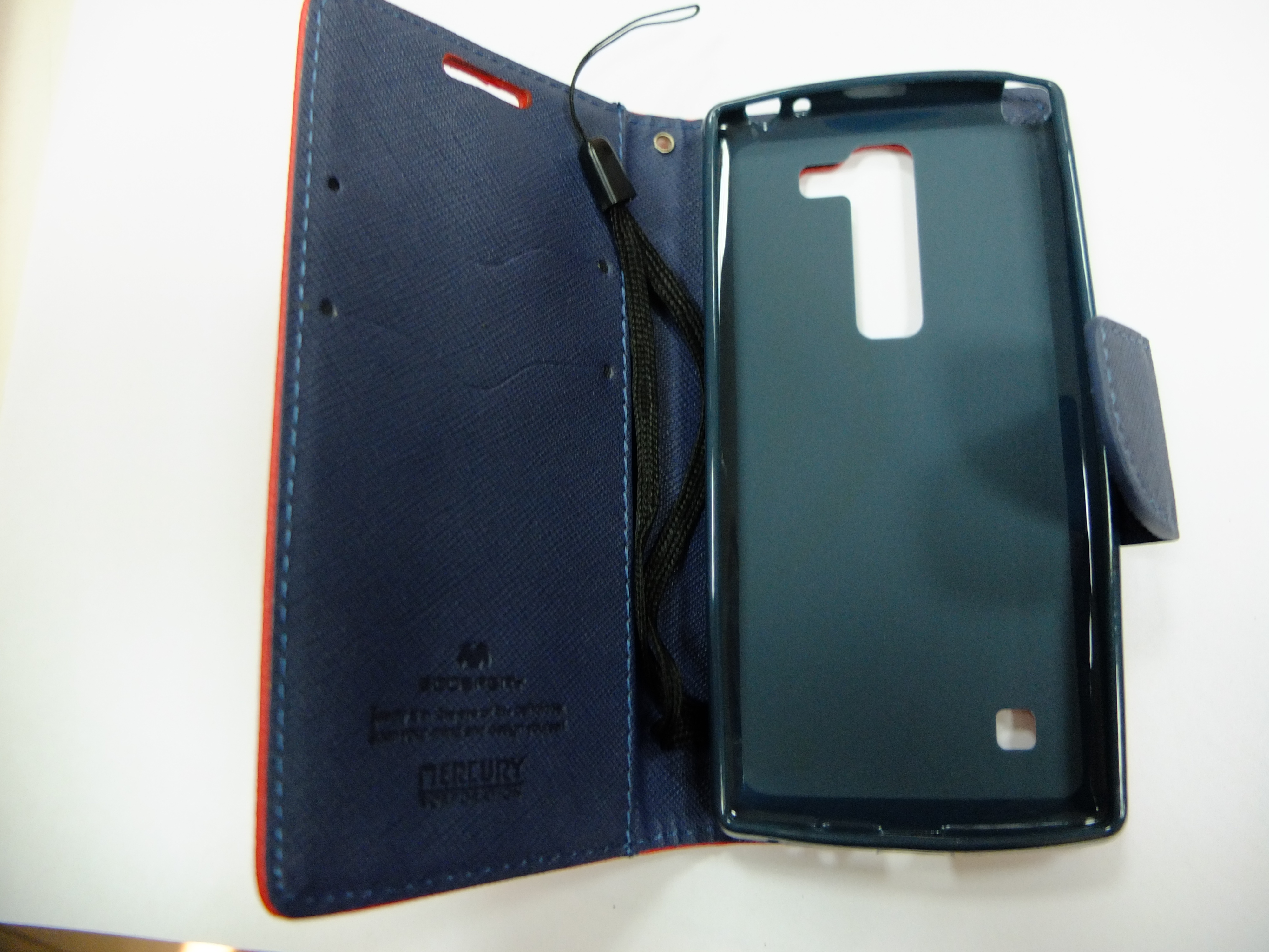 Книжка Goospery Fancy для LG Magna C90 червона-2