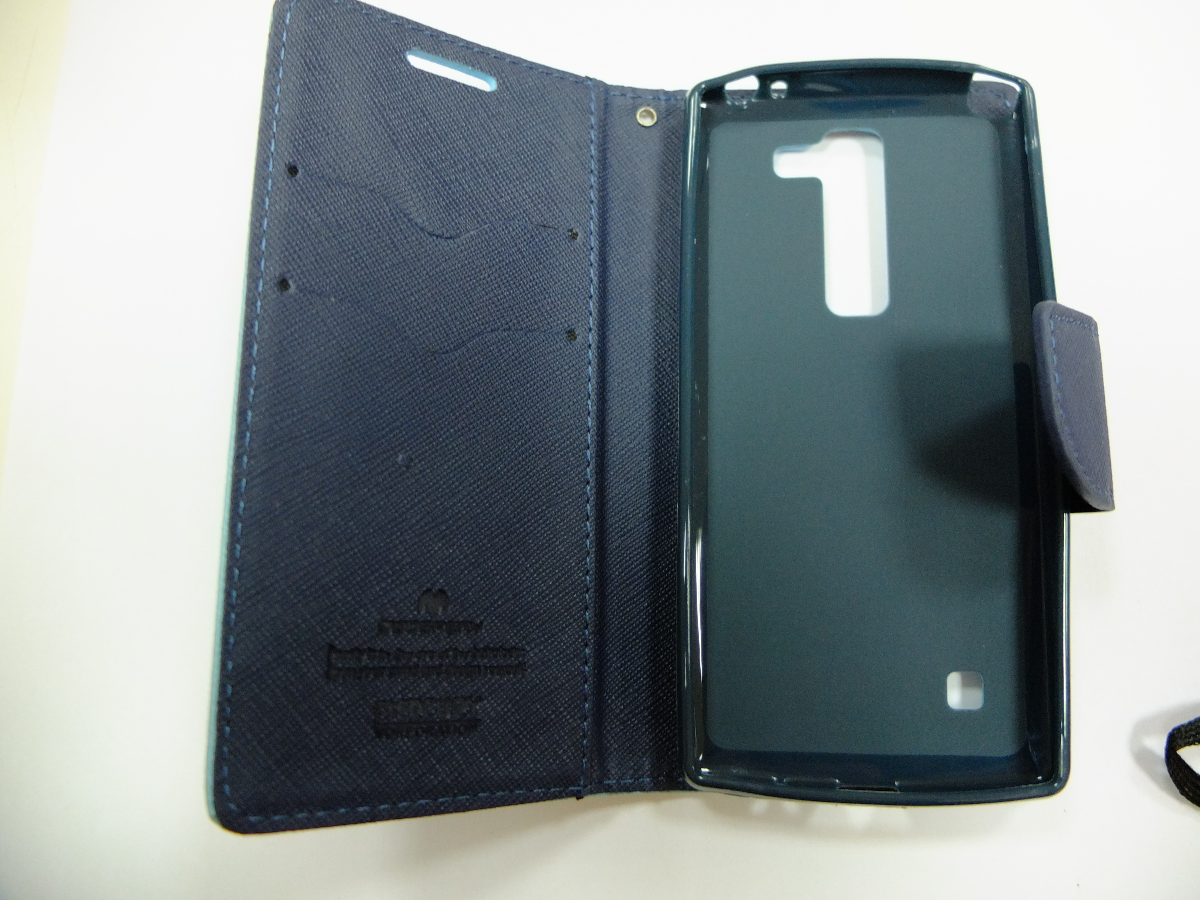 Книжка Goospery Fancy для LG Magna C90 блакитна-2