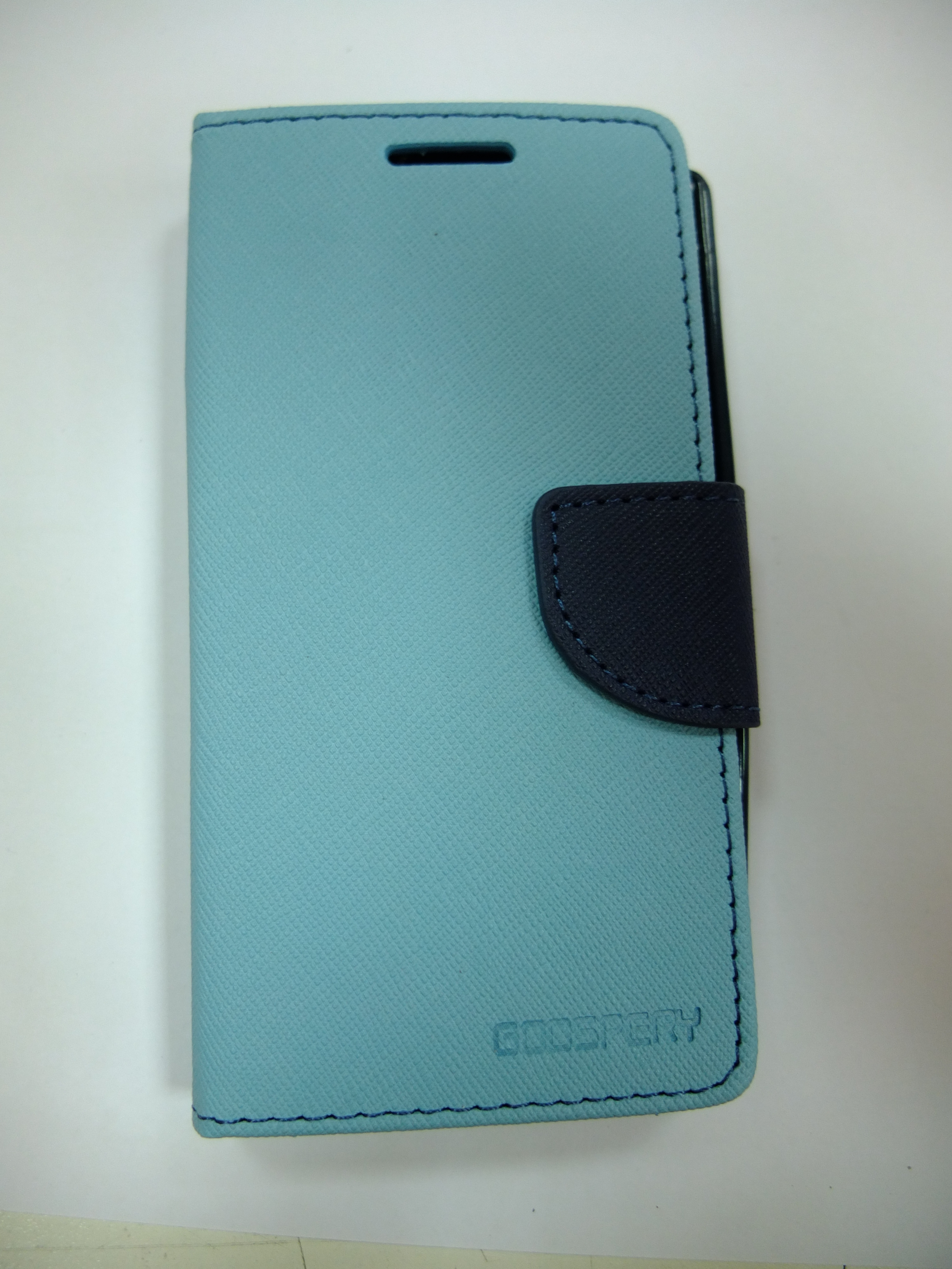 Книжка Goospery Fancy для LG Magna C90 блакитна-0