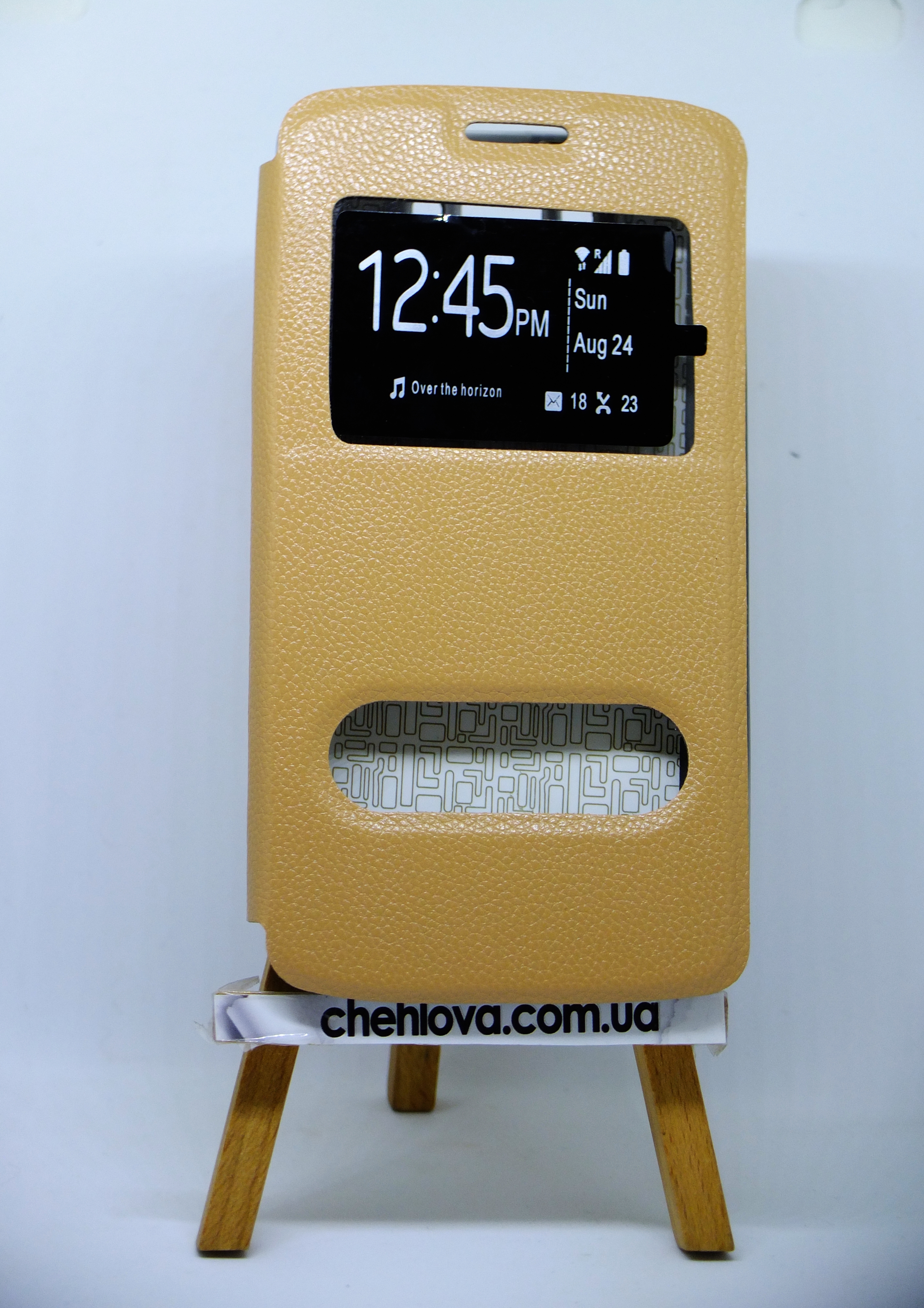КНИЖКА NOSSON LUX для LG G3 (БЕЖЕВА)-0