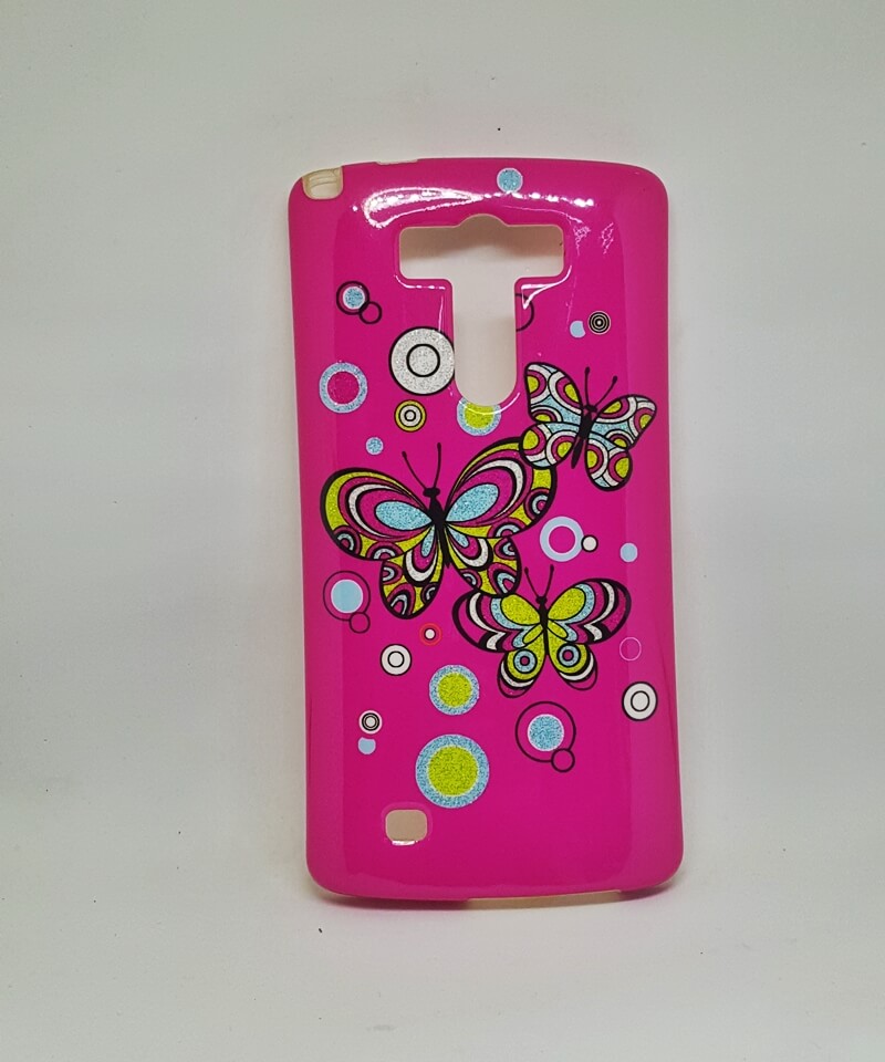 Накладка для LG G4 ART Метелик (силікон)-0