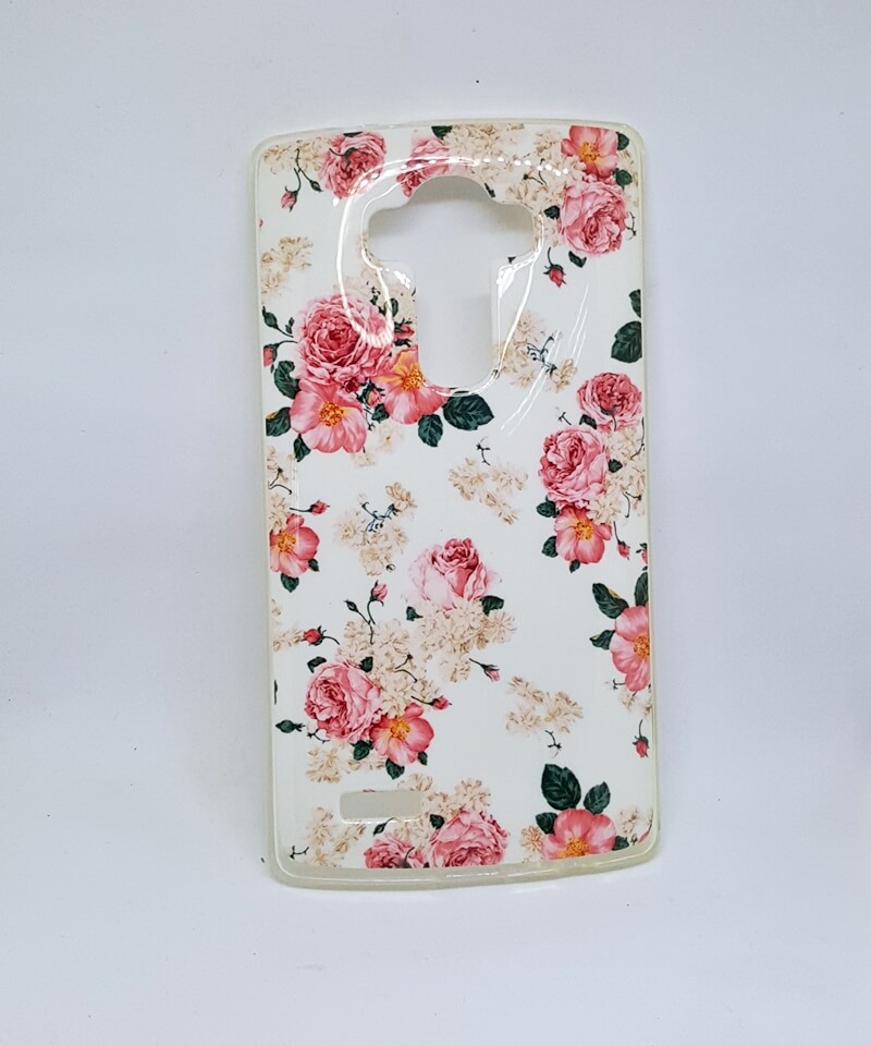 Накладка для LG G4 ART Троянди (силікон)-0
