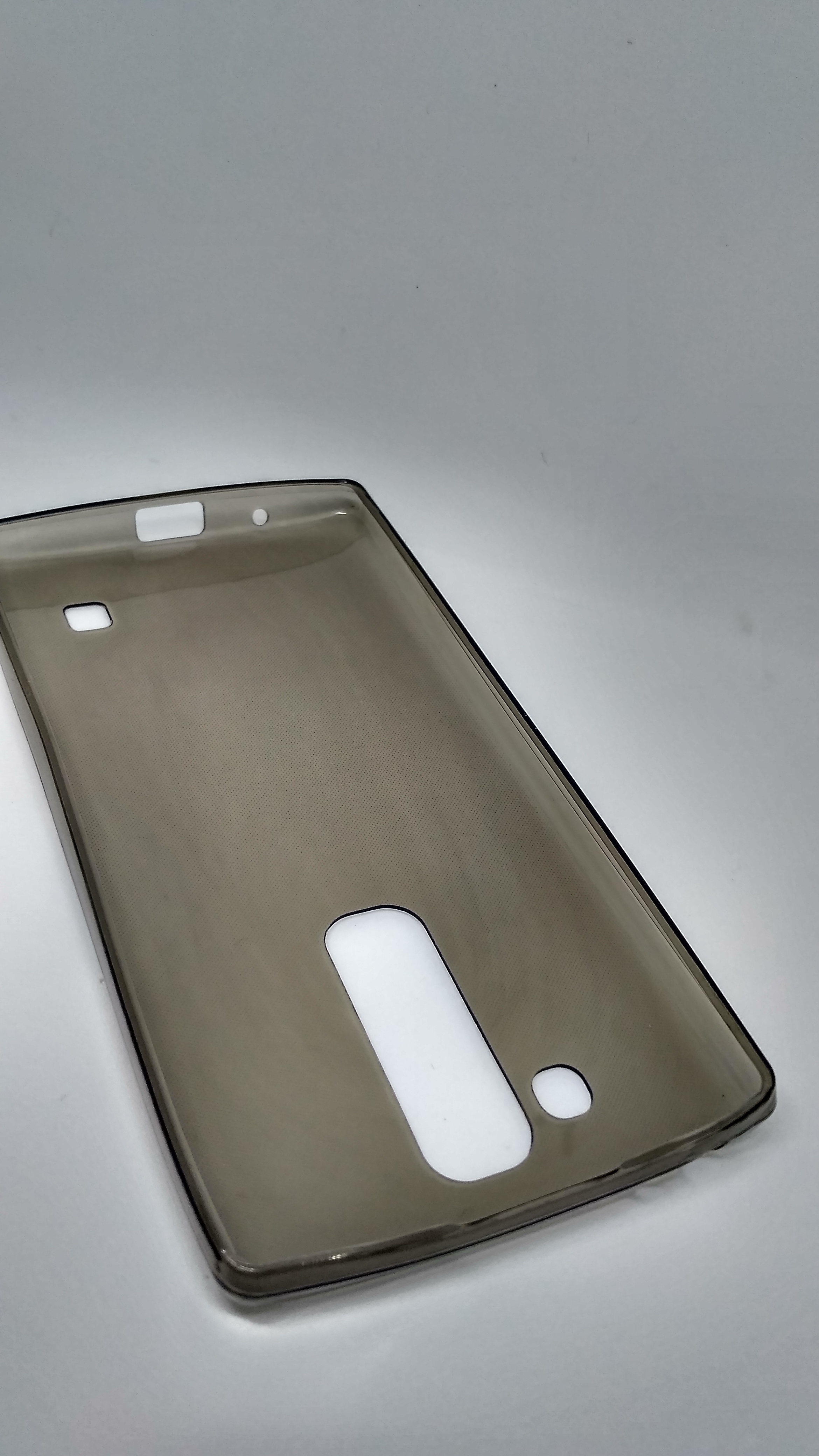 Накладка для LG Spirit силікон 0,3 сірий-2