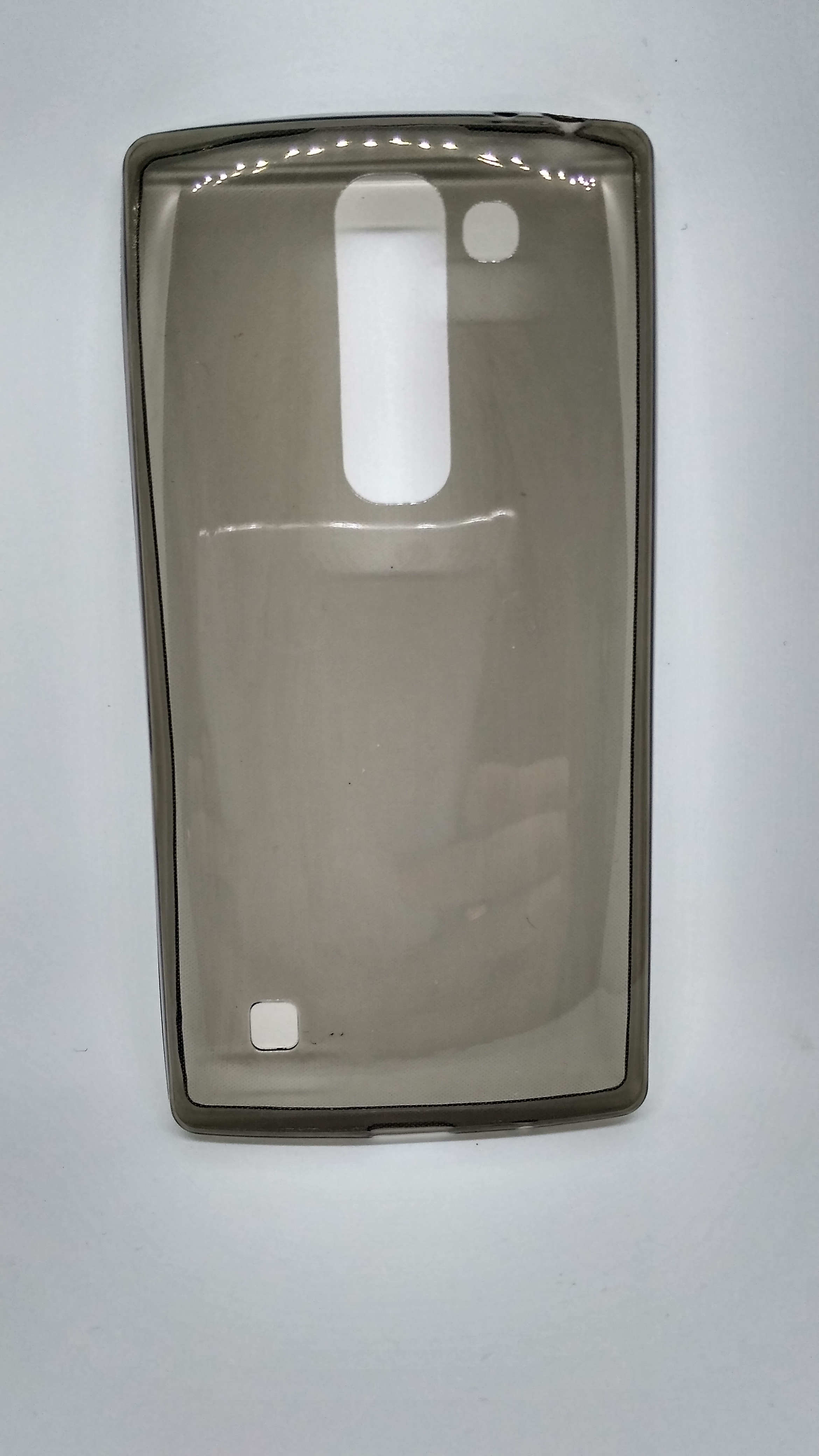 Накладка для LG Spirit силікон 0,3 сірий-0