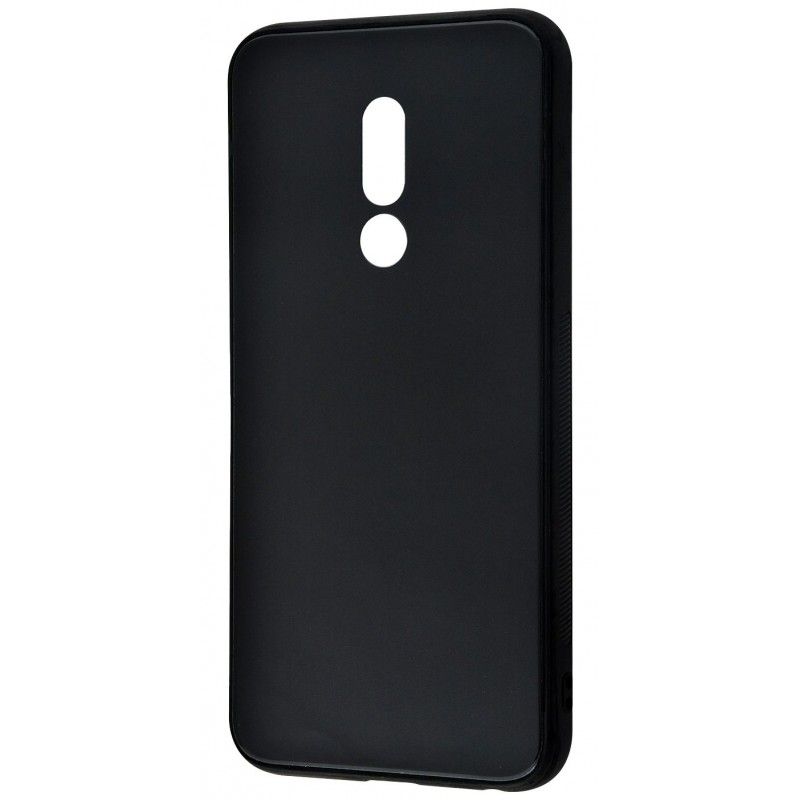 Накладка Limited для Meizu 16th Plus Glass Case (Glass+TPU) чорна-0