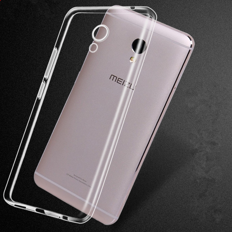 Накладка Premium для Meizu 15 Plus ( M891) прозорий силікон-0