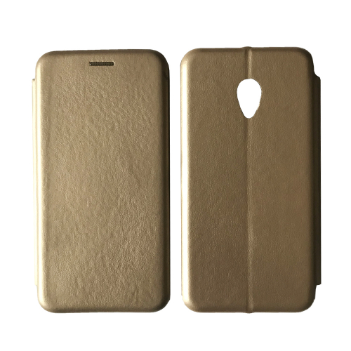 Книжка Premium для Meizu M5c (M710H) золота-0