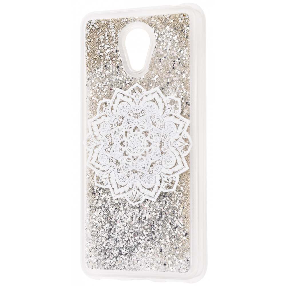 Накладка Lovely Stream для Meizu M6 (M711)  "white mandala" (ПЕРЕЛИВАЄТЬСЯ)-0