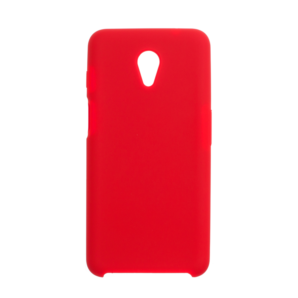 Накладка Soft touch для Meizu M6s M712H червона-0