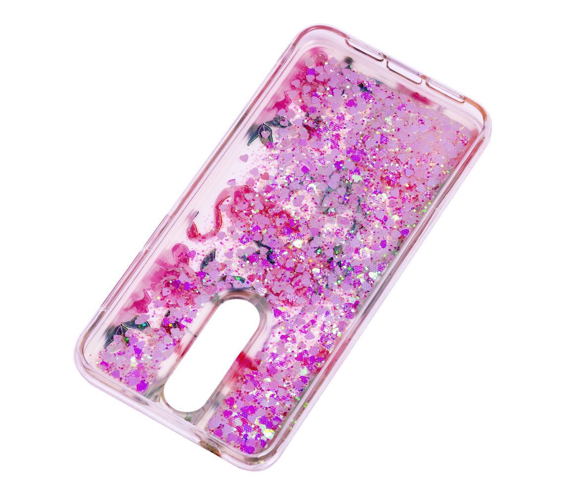 Накладка Lovely Stream для Meizu M8 Note (M822) (flamingo and cactus)-2