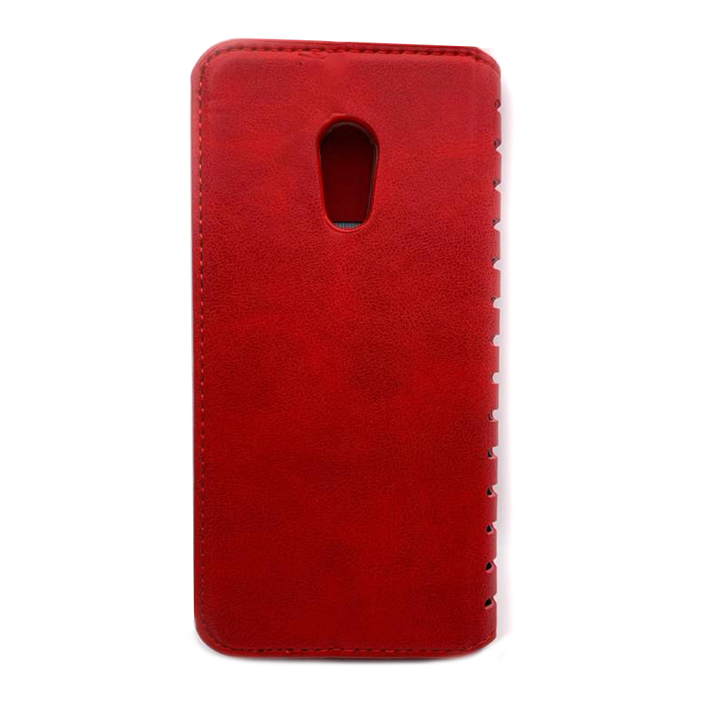 Книжка leather folio для Meizu MX 6 PRO / PRO 6 (M570) чорвона-1