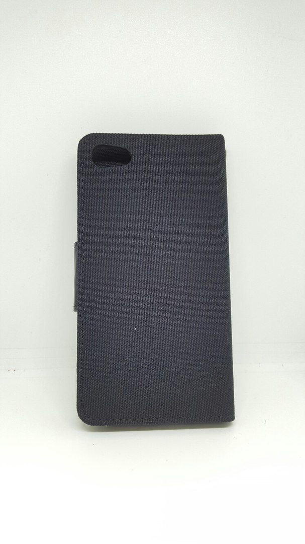 Книжка Goospery Canvas для Meizu U20 чорна-1