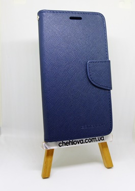 Книжка Goospery Fancy для Meizu U10 синя-0