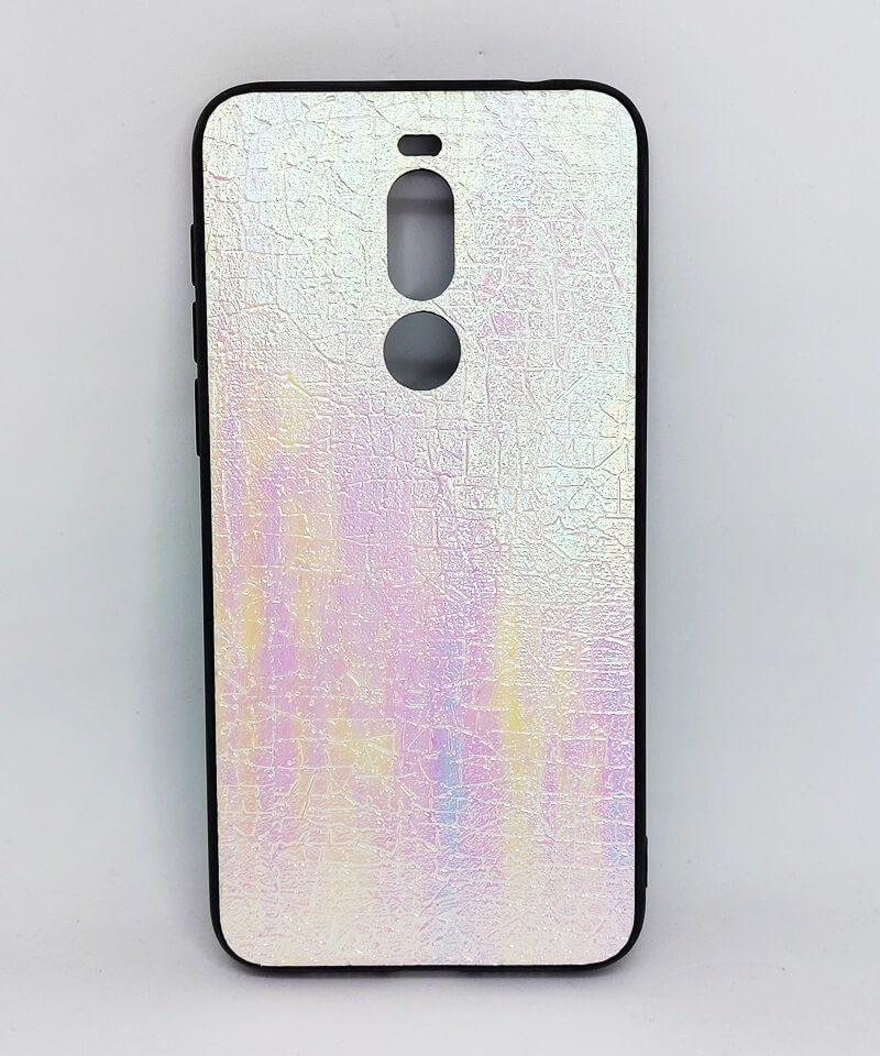 Holographic Leather Case для Meizu M16 (pink)-0