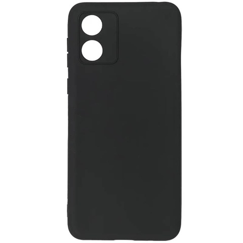 Full Silicone Case для MOTOROLA E13 4G (Black)-0