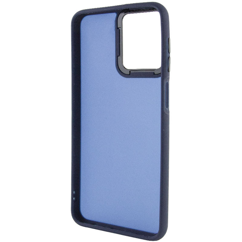 Накладка TPU+PC Lyon Frosted для Moto G23/G13 (Navy blue)-1