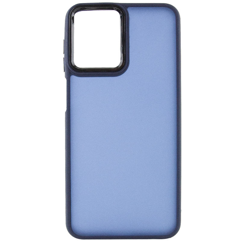 Накладка TPU+PC Lyon Frosted для Moto G23/G13 (Navy blue)-0