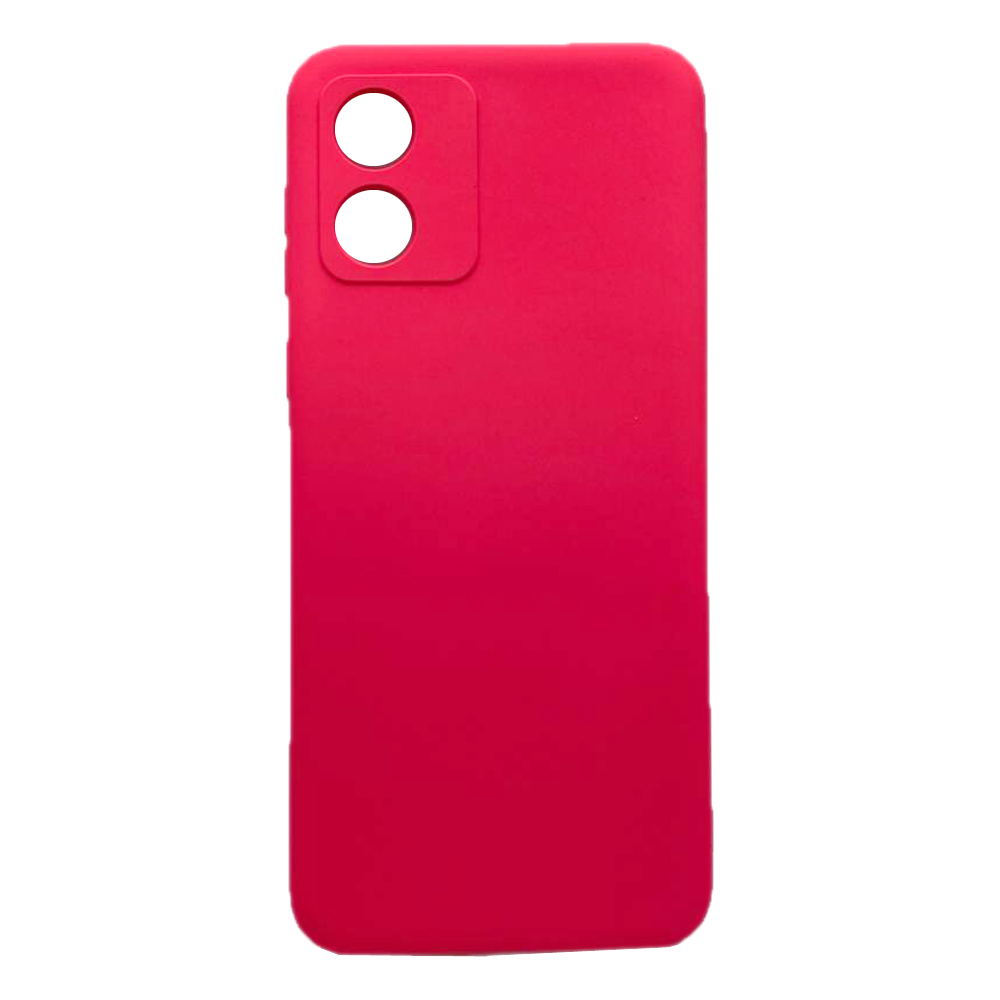 Silicone Case Full Camera для Moto E13 Hot pink-0