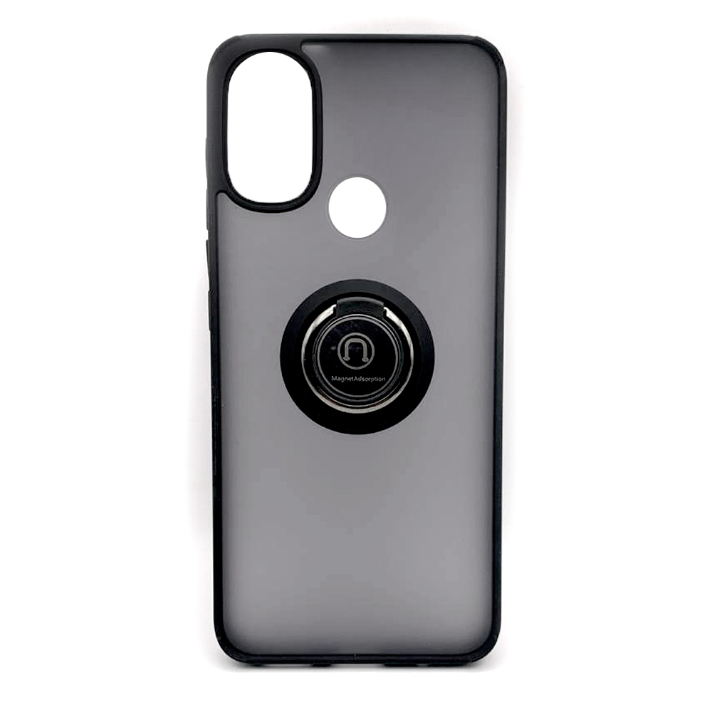 Накладка Totu Gingle Ring для MOTOROLA E20/Е30/Е40 чорна-0
