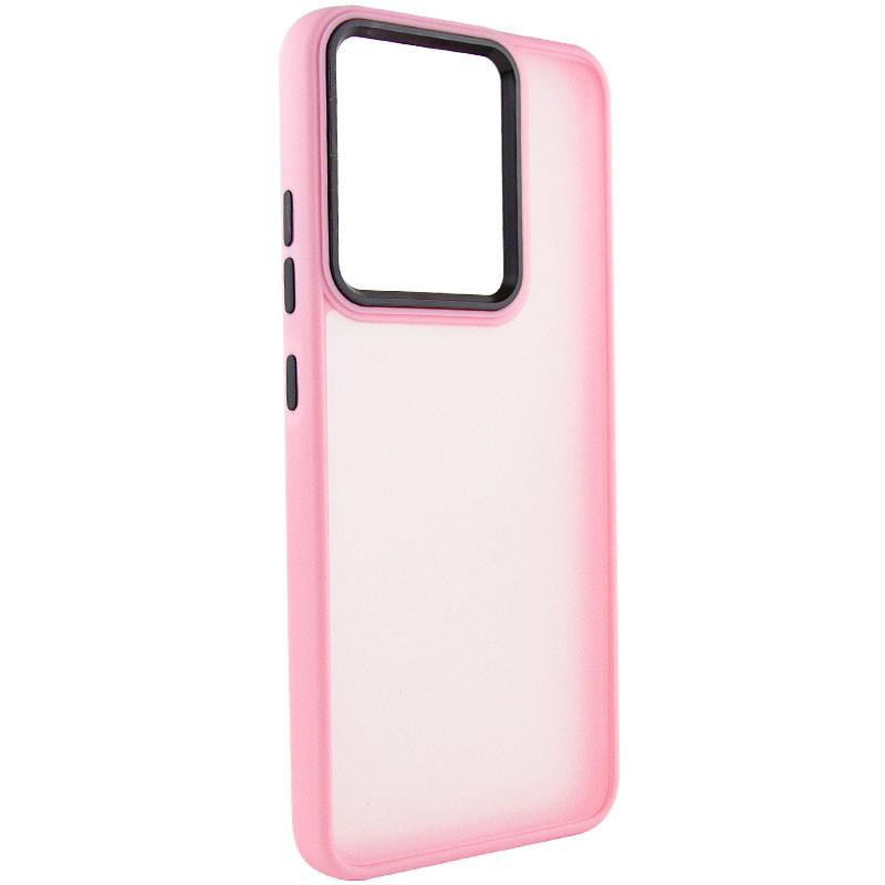 Накладка TPU+PC Lyon Frosted для Moto E40/E20/E30 (Pink)-1