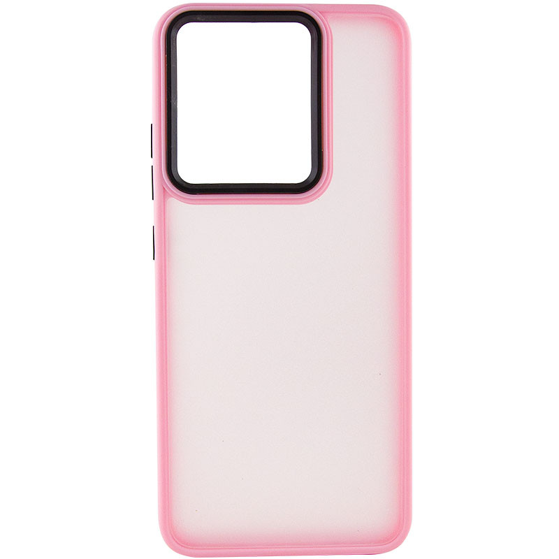 Накладка TPU+PC Lyon Frosted для Moto E40/E20/E30 (Pink)-0