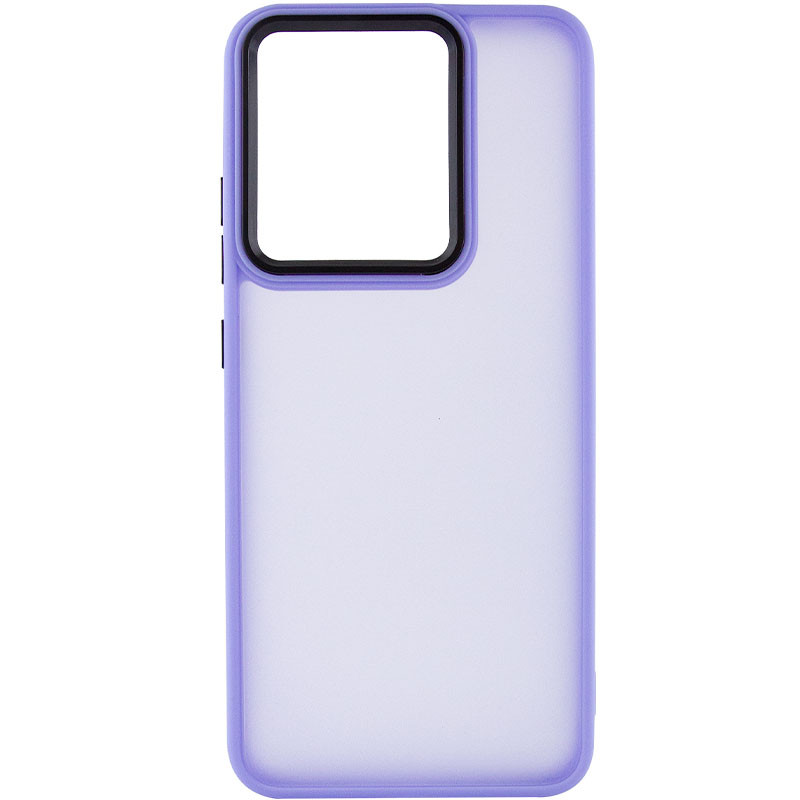 Накладка TPU+PC Lyon Frosted для Moto E40/E20/E30 (Purple)-0