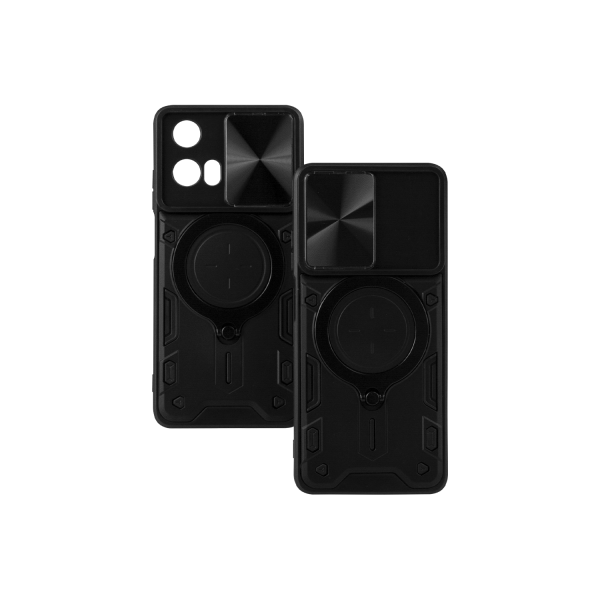 Накладка Protective Stand Case для MOTO G24 Power  (Black)-0