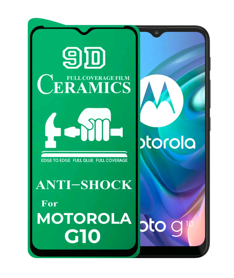 Гнучке скло Ceramic для Moto G10/G10 Power/G30/E7 Power/E7 Plus/G8 Power Lite глянцеве-0