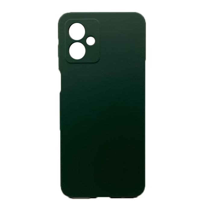 Silicone Case Full Camera для Moto G14 Dark green-0