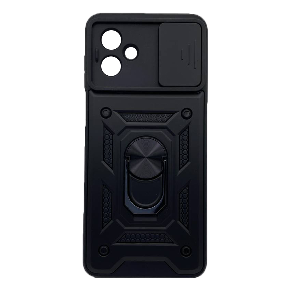 Накладка  Camshield Serge Ring для Moto G14 Чорний-0