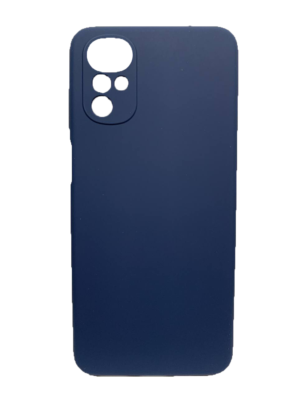Silicone Case Full Camera для Moto G22 Dark Blue-0