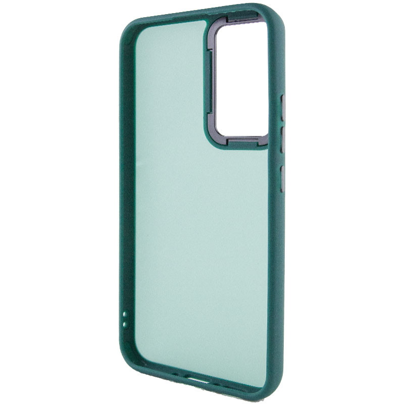 Накладка TPU+PC Lyon Frosted для Moto G22 (Green)-1