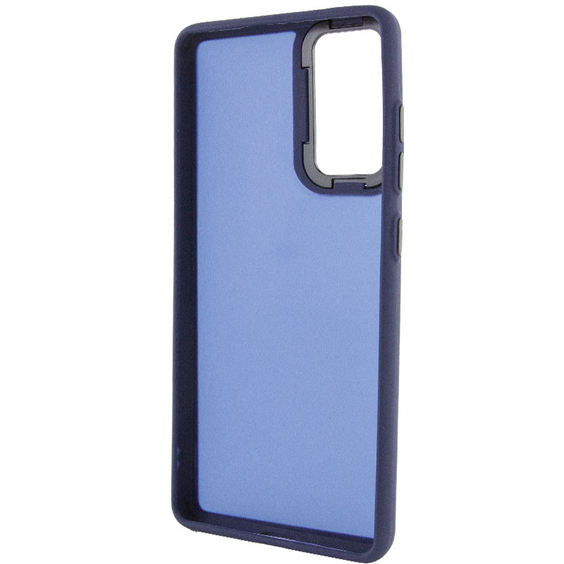 Накладка TPU+PC Lyon Frosted для Moto G85 (Navy blue)-1