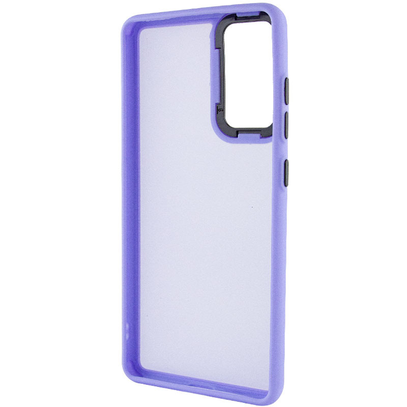 Накладка TPU+PC Lyon Frosted для Moto G22 (Purple)-1