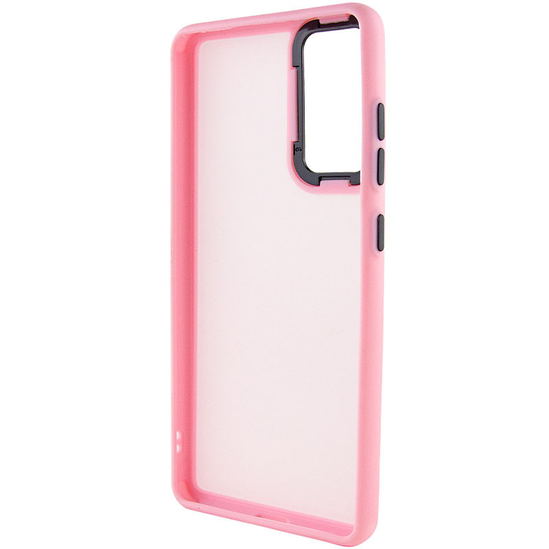 Накладка TPU+PC Lyon Frosted для Moto G22 (Pink)-1