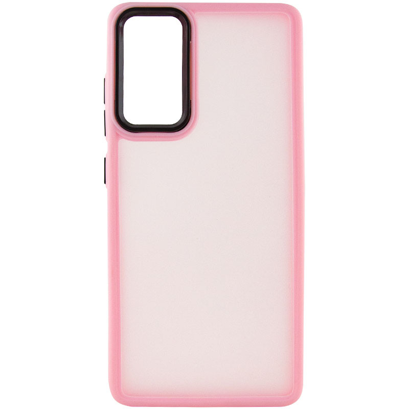 Накладка TPU+PC Lyon Frosted для Moto G22 (Pink)-0