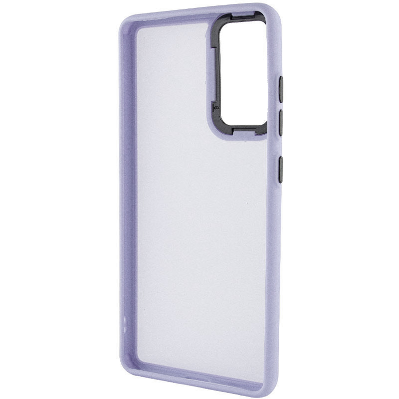 Накладка TPU+PC Lyon Frosted для Moto G22 (Lavander grey)-1