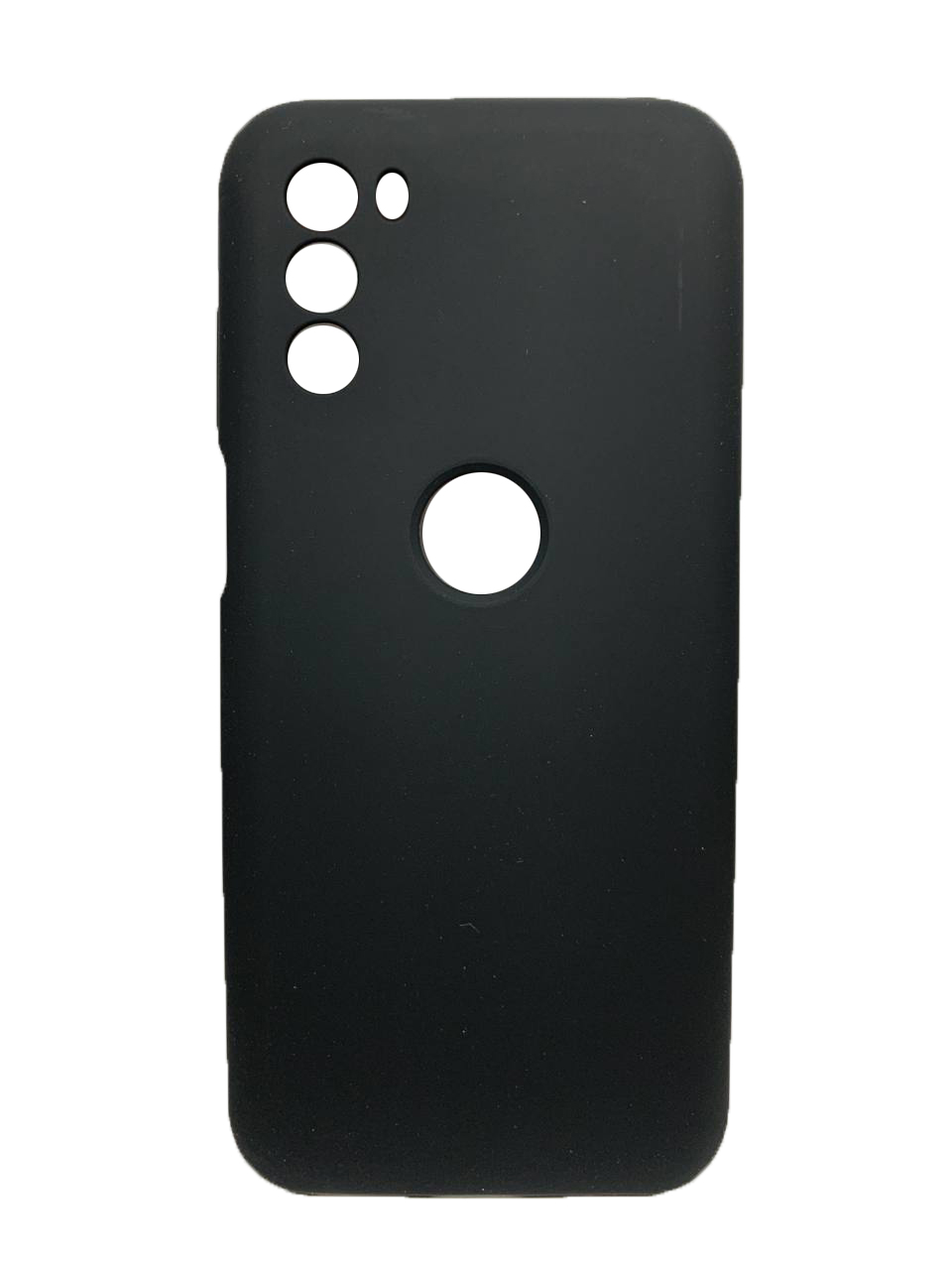 Silicone Case Full Camera для Moto G41 Black-0