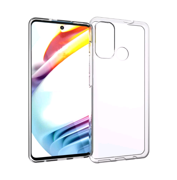 Накладка для Motorola Moto G60/G60s  силіконова (прозора)-0
