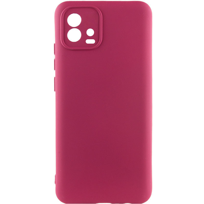 Full Silicone Case для MOTOROLA G72 (marsala)-0