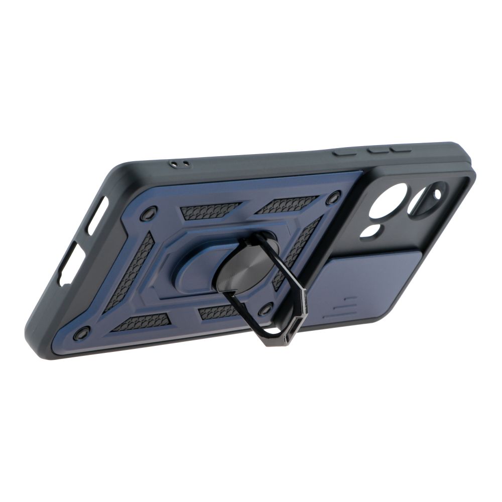 Накладка Camshield Serge Ring для MOTOROLA G85 синя-1