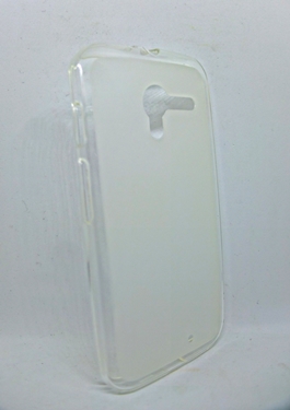 Накладка для Motorola Moto X білий (силікон)-0