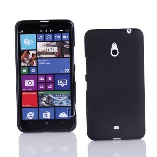 Накладка для Nokia Lumia 1320 чорний силікон-0