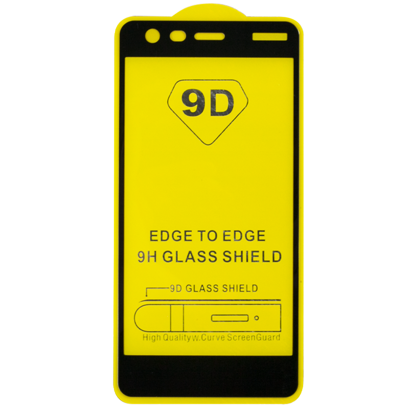 Захисне скло Full Glue для Nokia 2 (м`яка упаковка)-0